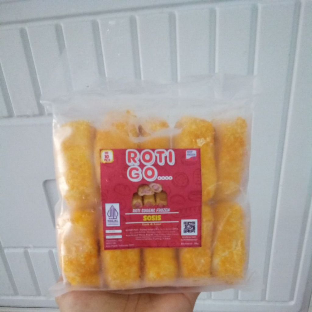 

Roti go sosis isi 10