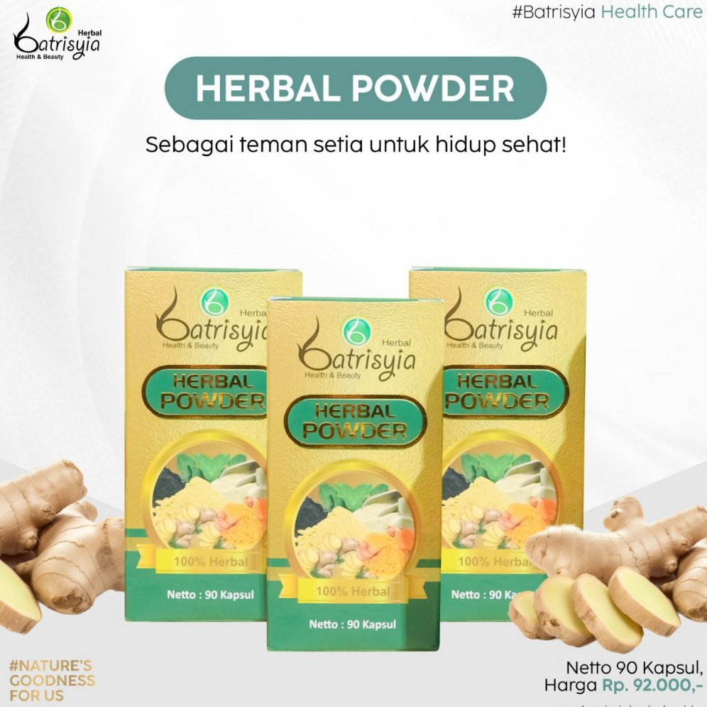 

Clearence Sale Batrisyia Herbal Powder Exp. 12.2025