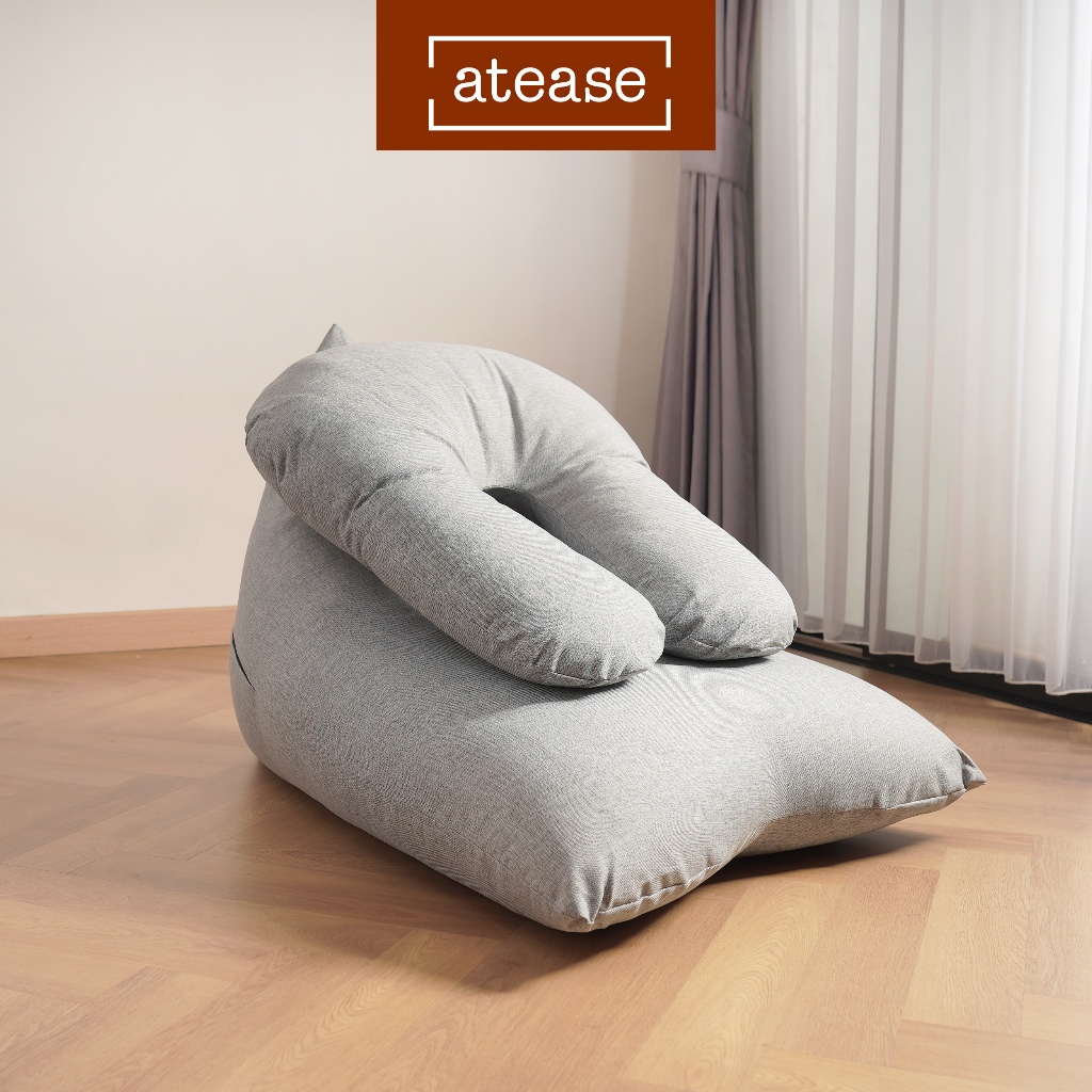 hiyori Bundling Bean Bag + Support - Bean Bag Busa Anti Kempes Sofa Lesehan