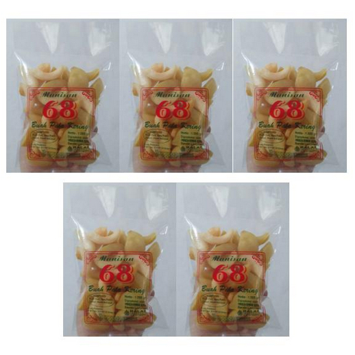 

Manisan Buah Pala Kupas Kering 68 (5 PCS)