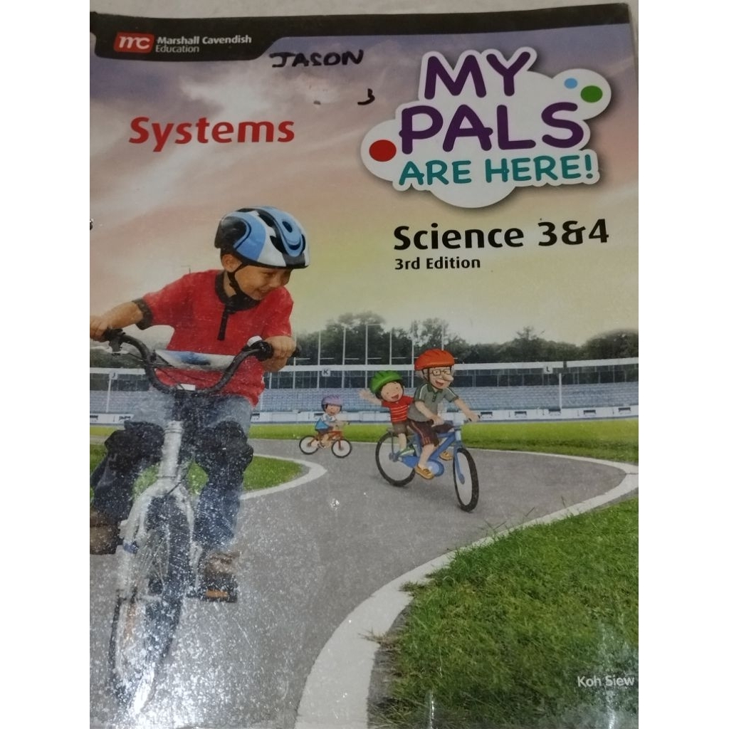 [ORI/BEKAS] Buku science textbook systems My Pals Are Here 3&4 3rd edition