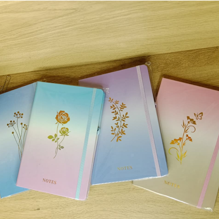 

NOTEBOOK A5 BUKU CATATAN GRADASI FLOWER AGENDA 5703-5 FOR U [2006081]