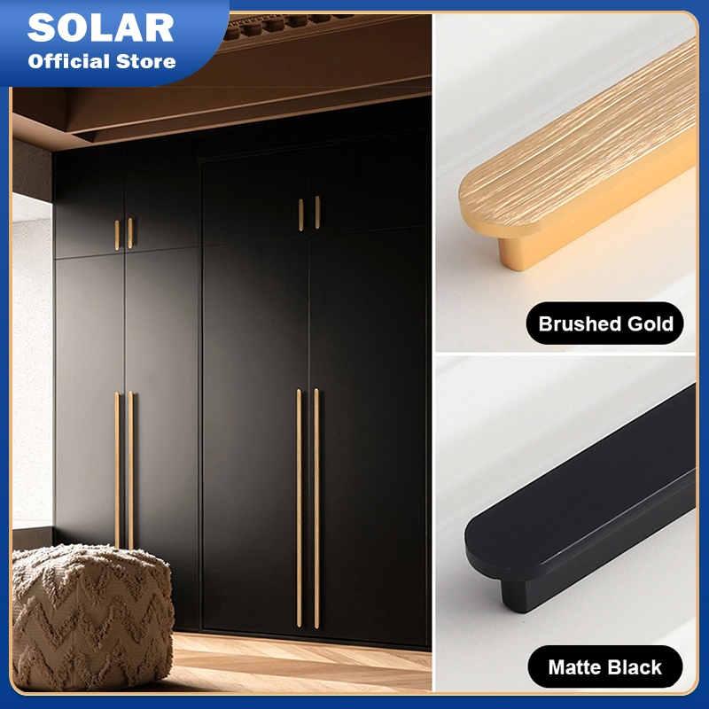 Tarikan Lemari Dapur Handle Lemari Minimalis Gagang Pintu Lemari Tarikan Pintu Gold Gagang Lemari