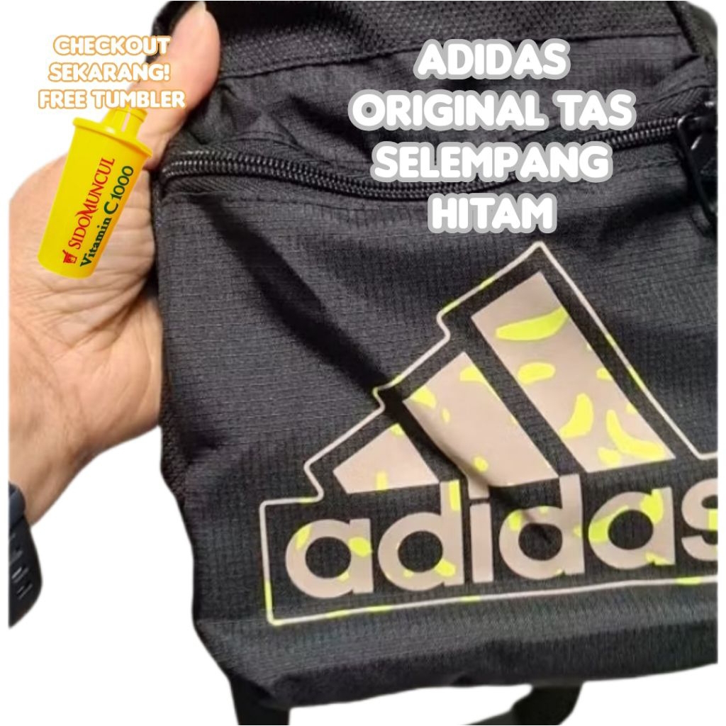 Adidas ORIGINAL Tas Selempang Hitam