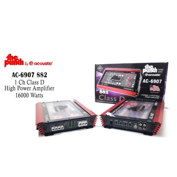 Power  Monoblock Amplifier Acoustic The Punch 882