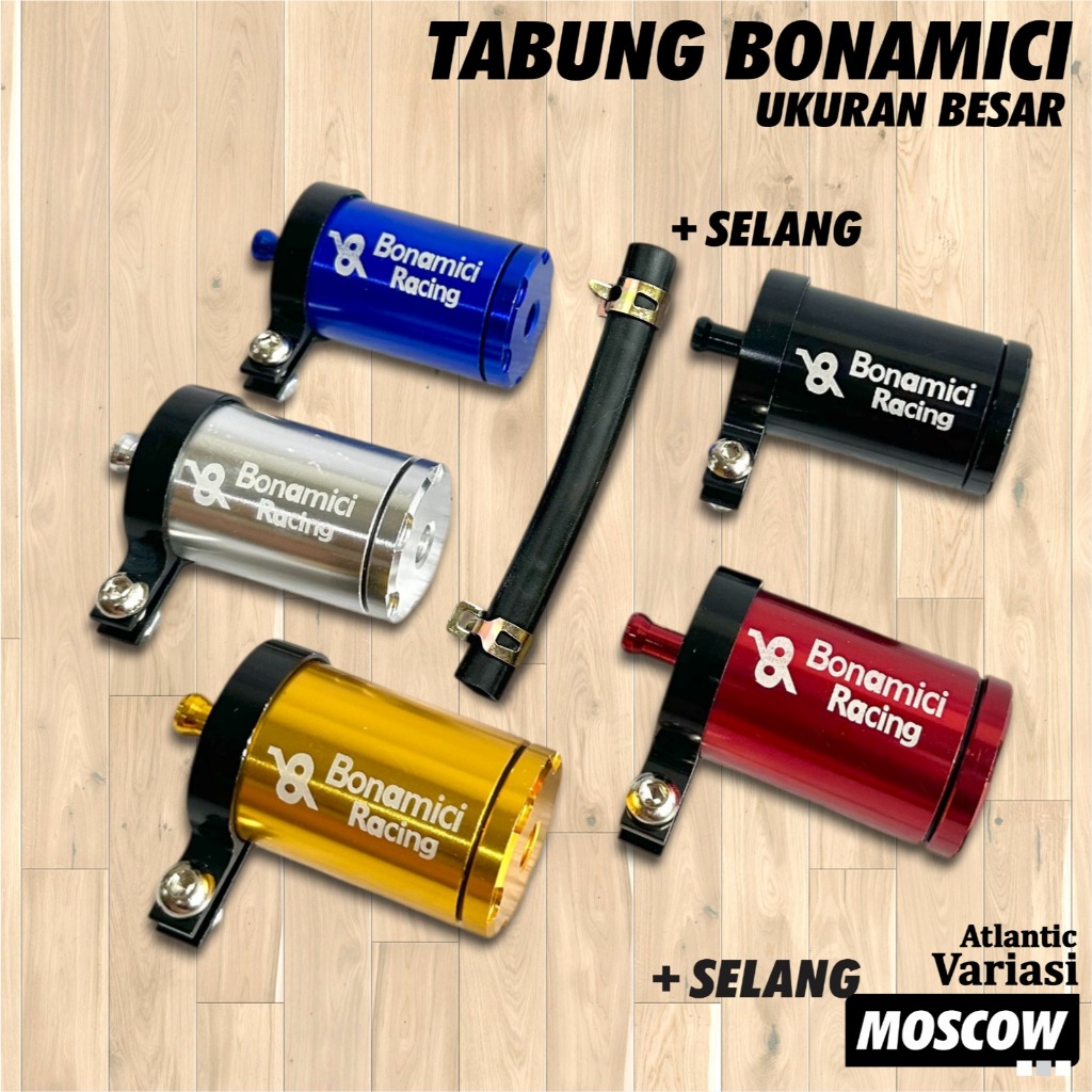 TABUNG MINYAK REM TABUNG MASTER REM ATAS / DEPAN ORIGINAL BONAMICI RACING TABUNG BESAR MASTER REM MO
