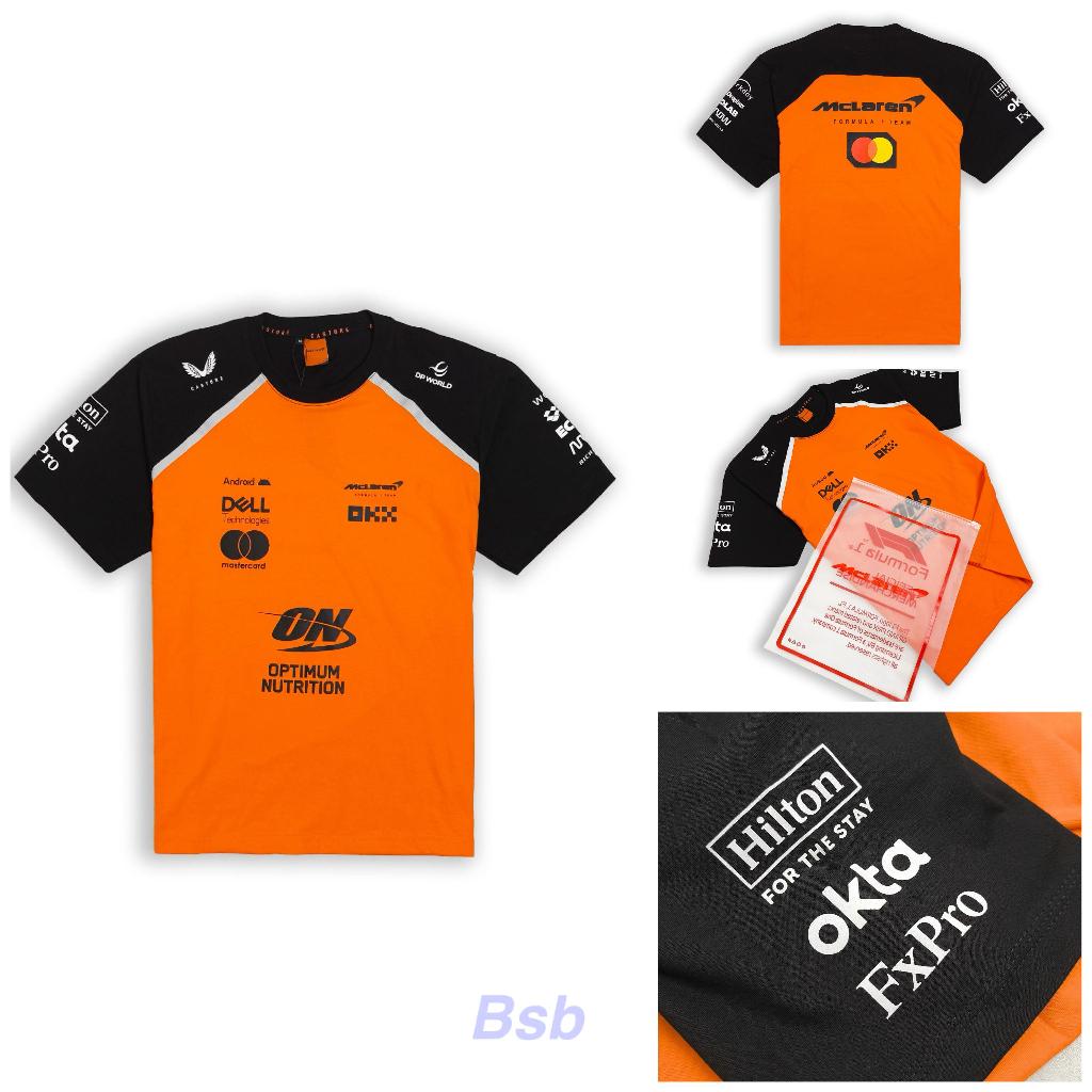 TSHIRT McLAREN F1 Team 2025 Kaos MCLAREN Racing Formula One Premium
