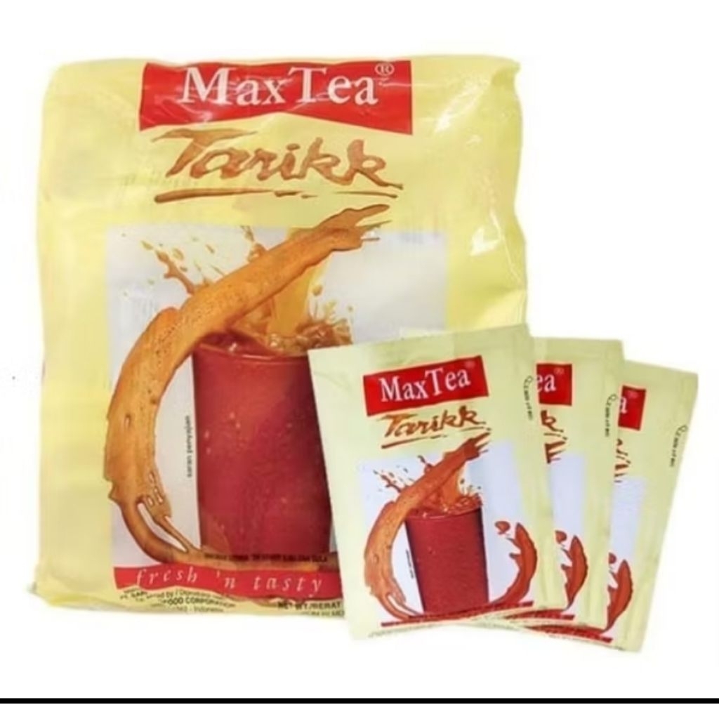 

Max Tea Teh Tarik 1 Pack isi 5 Renceng x 10 sachet @25g