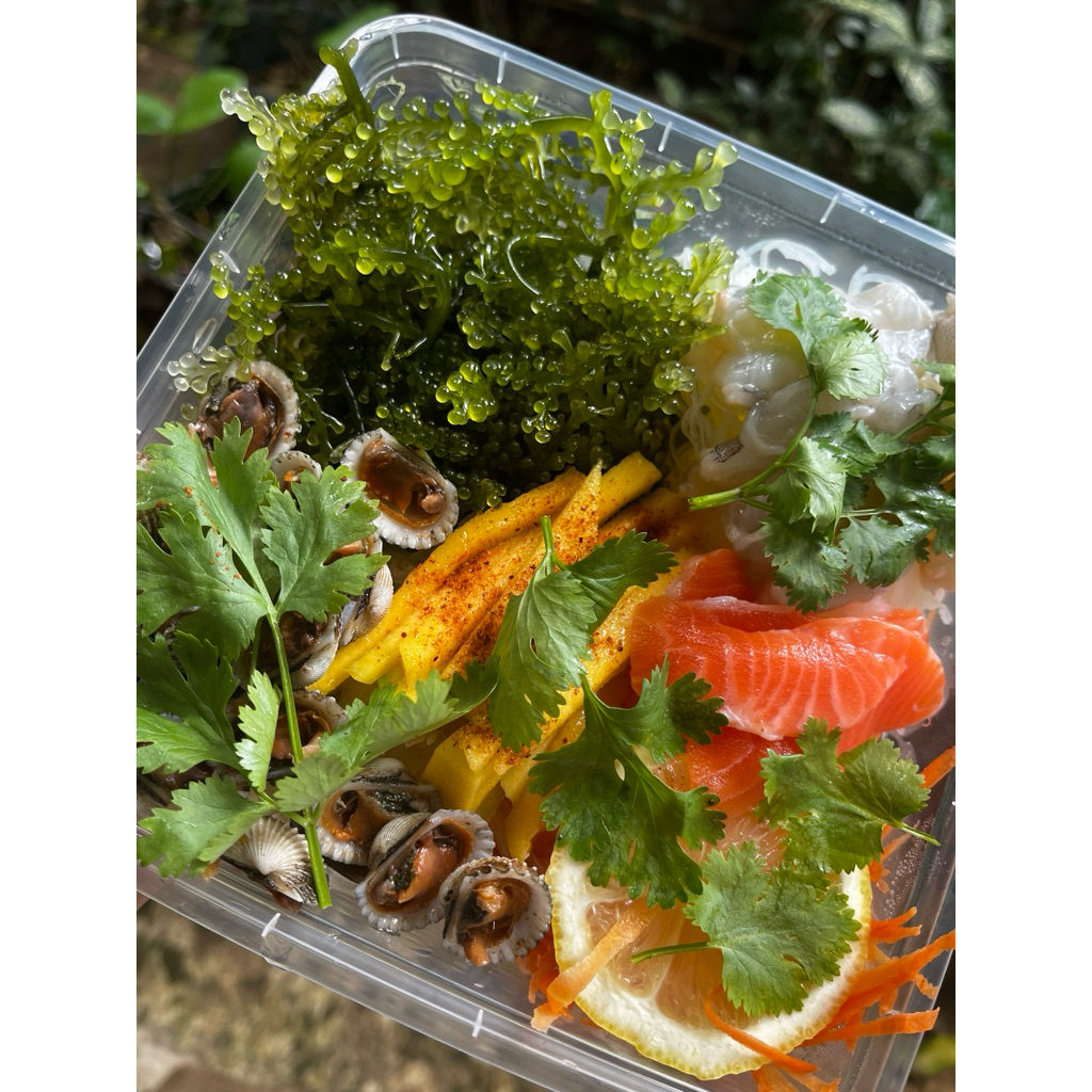 

Somtam Sea Grapes 4 seafood