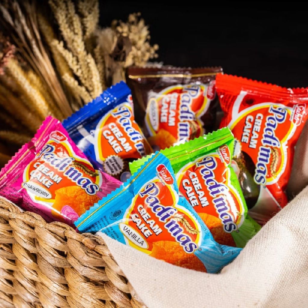 

PADIMAS BOLU CREAM CAKE isi 10pack x 10pcs