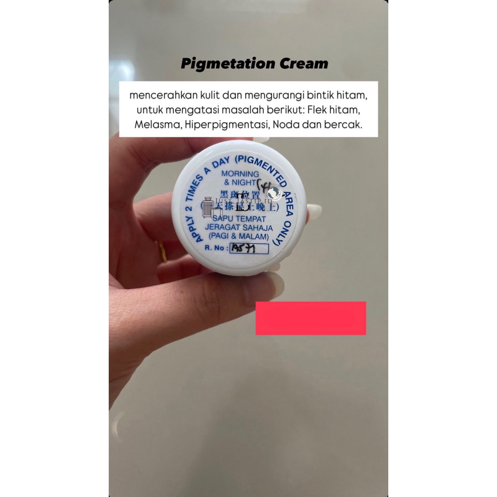 cream pigmentation lim skin (PO PENANG)