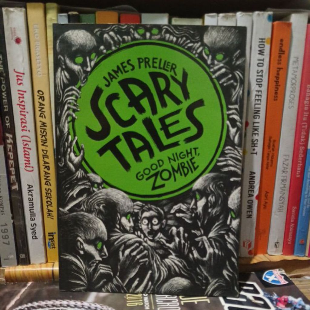 Scary Tales. good night zombie.