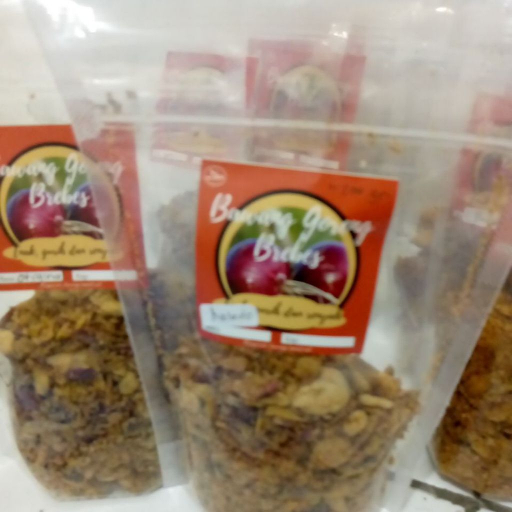

Bawang Goreng Brebes Bawang Goreng Kriuk paket hemat isi 2 bungkus berat @100gr