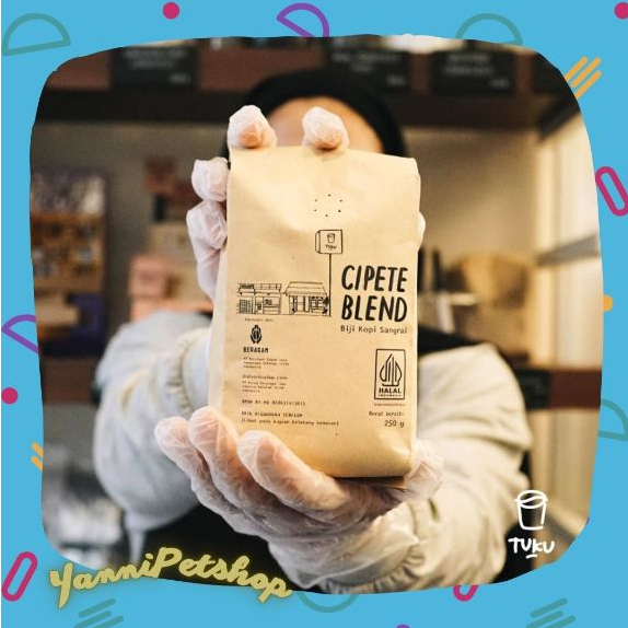 

TUKU Biji Kopi Arabika: CIPETE BLEND (250 gram) [BISA KIRIM SELURUH INDONESIA]