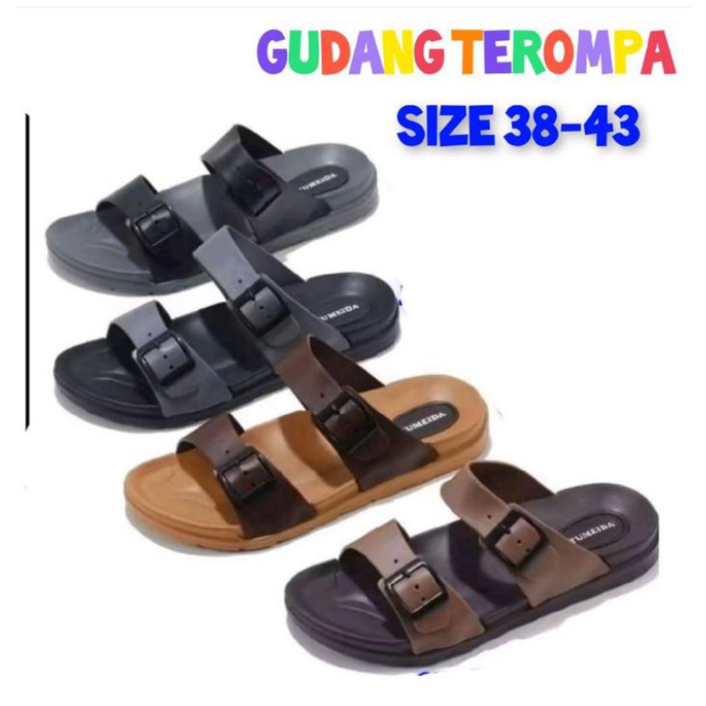 sandal selop yumeida pria dewasa
