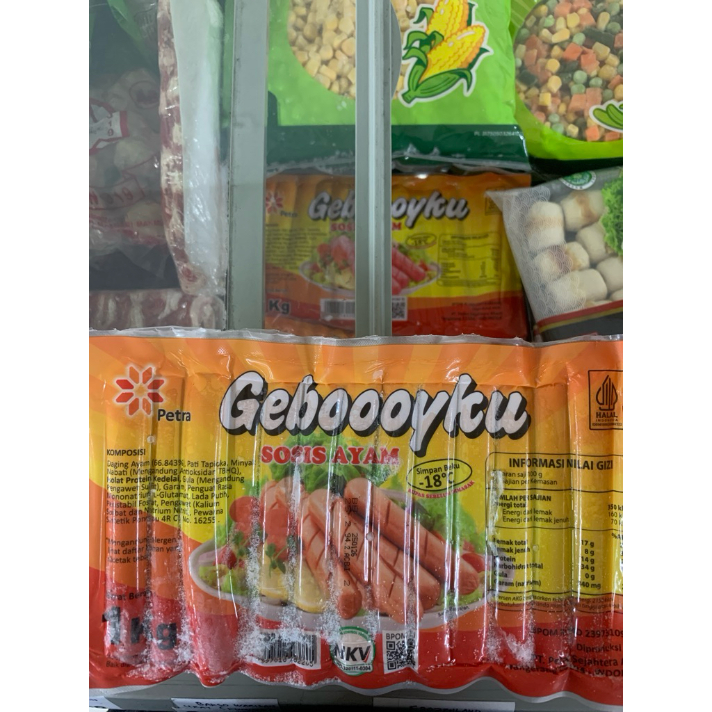 

SOSIS GEBOYKU PENDEK 1KG