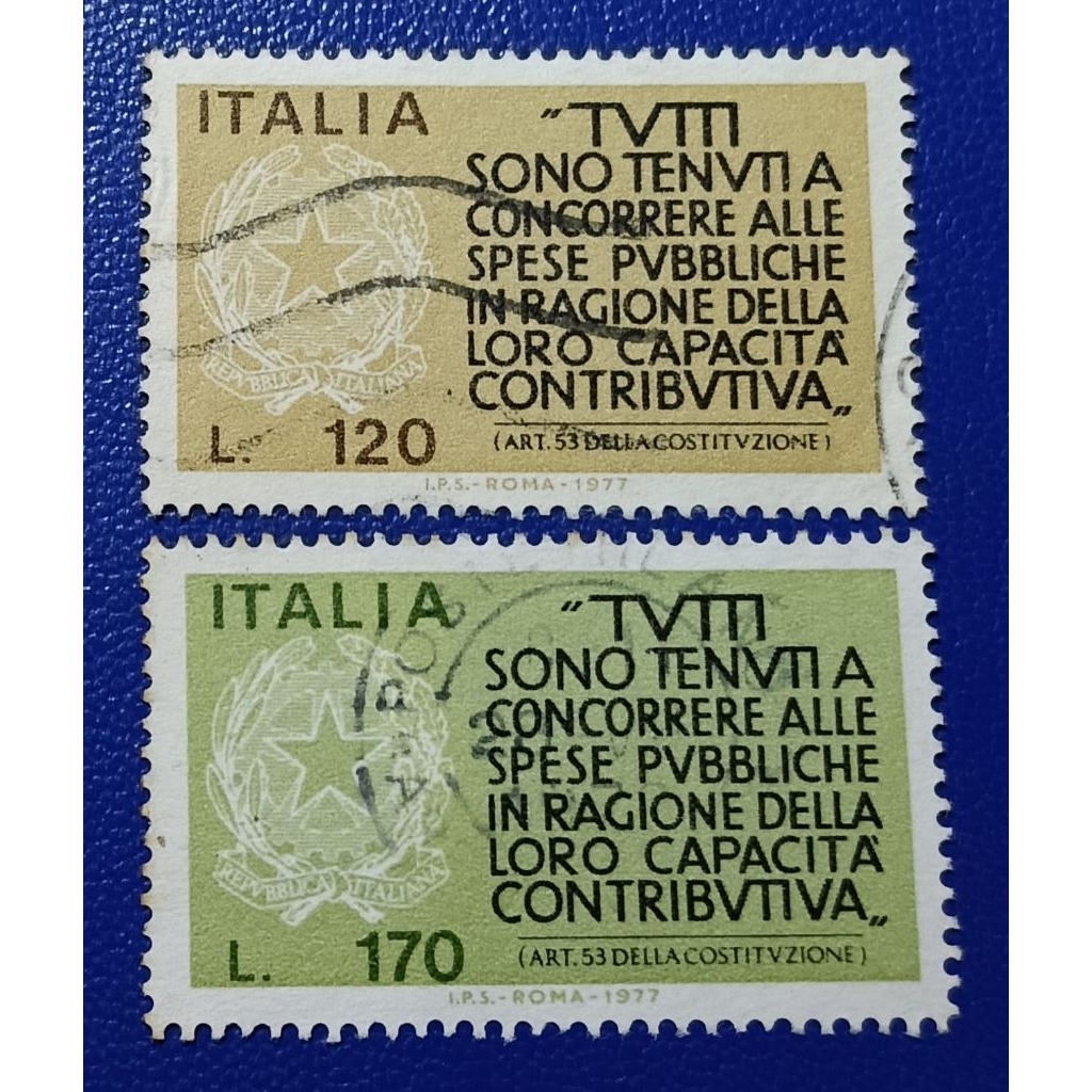 

Prangko Lawas LN Italia 2 Keping