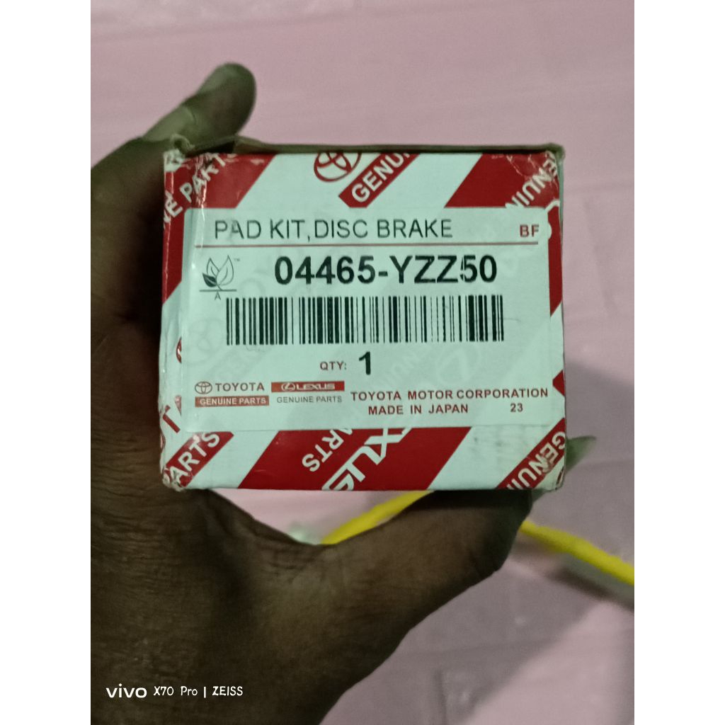 kampas rem depan starlet kapsul 96-97 turbolook/turbo