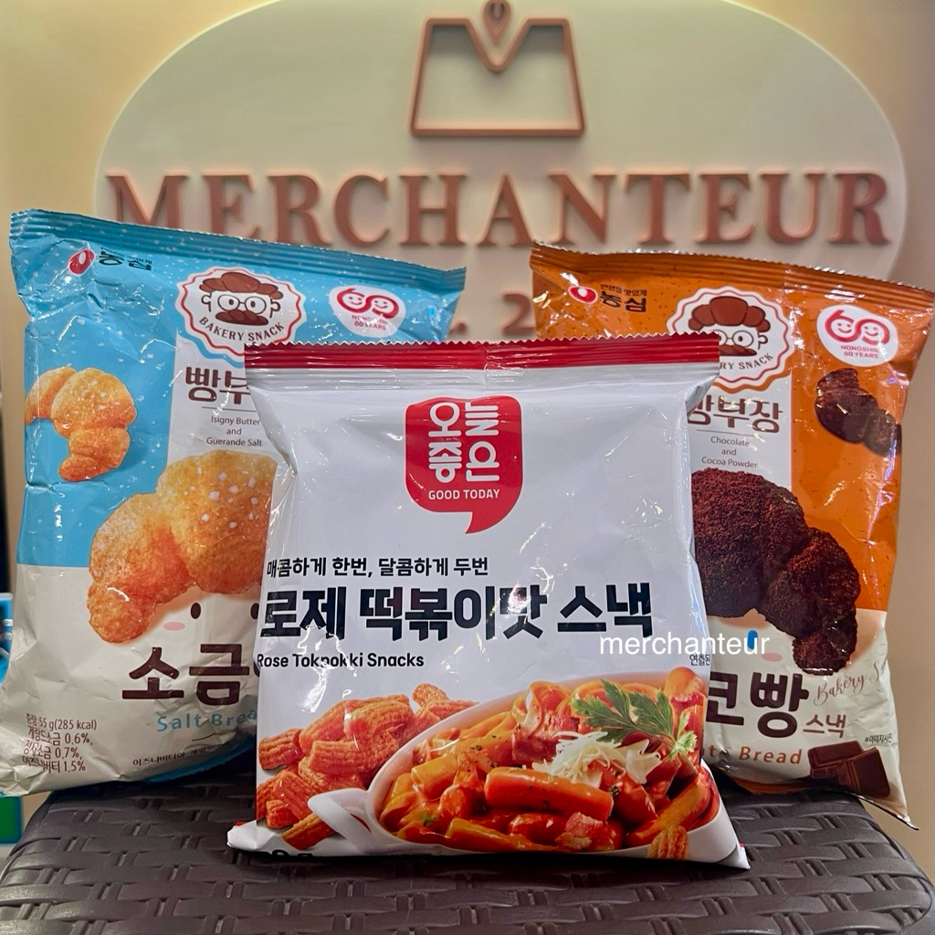

[READY] SNACK KOREA / TOPOKI SNACK / SALT BREAD SNACK