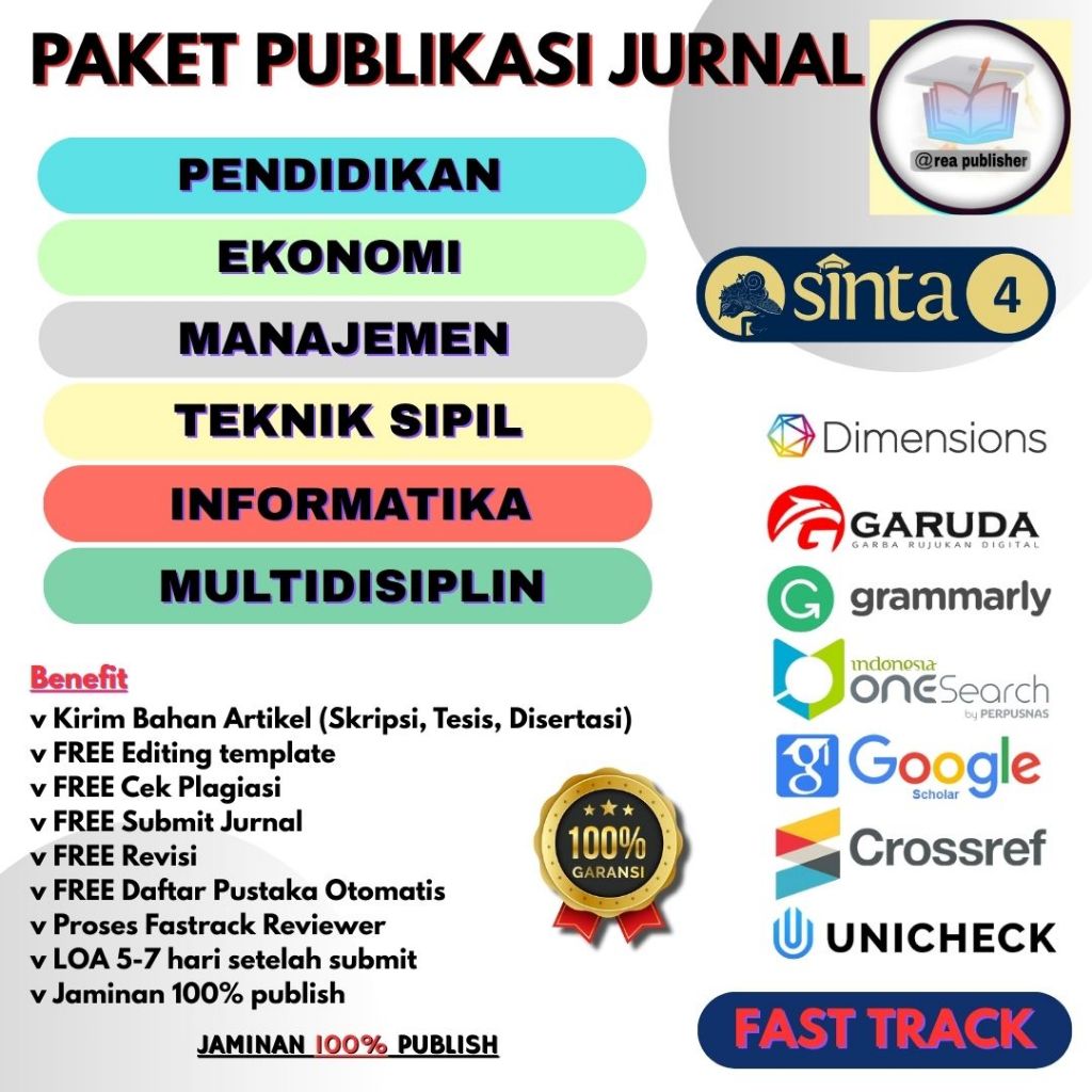 Paket Fast Track Publikasi Jurnal Sinta 4