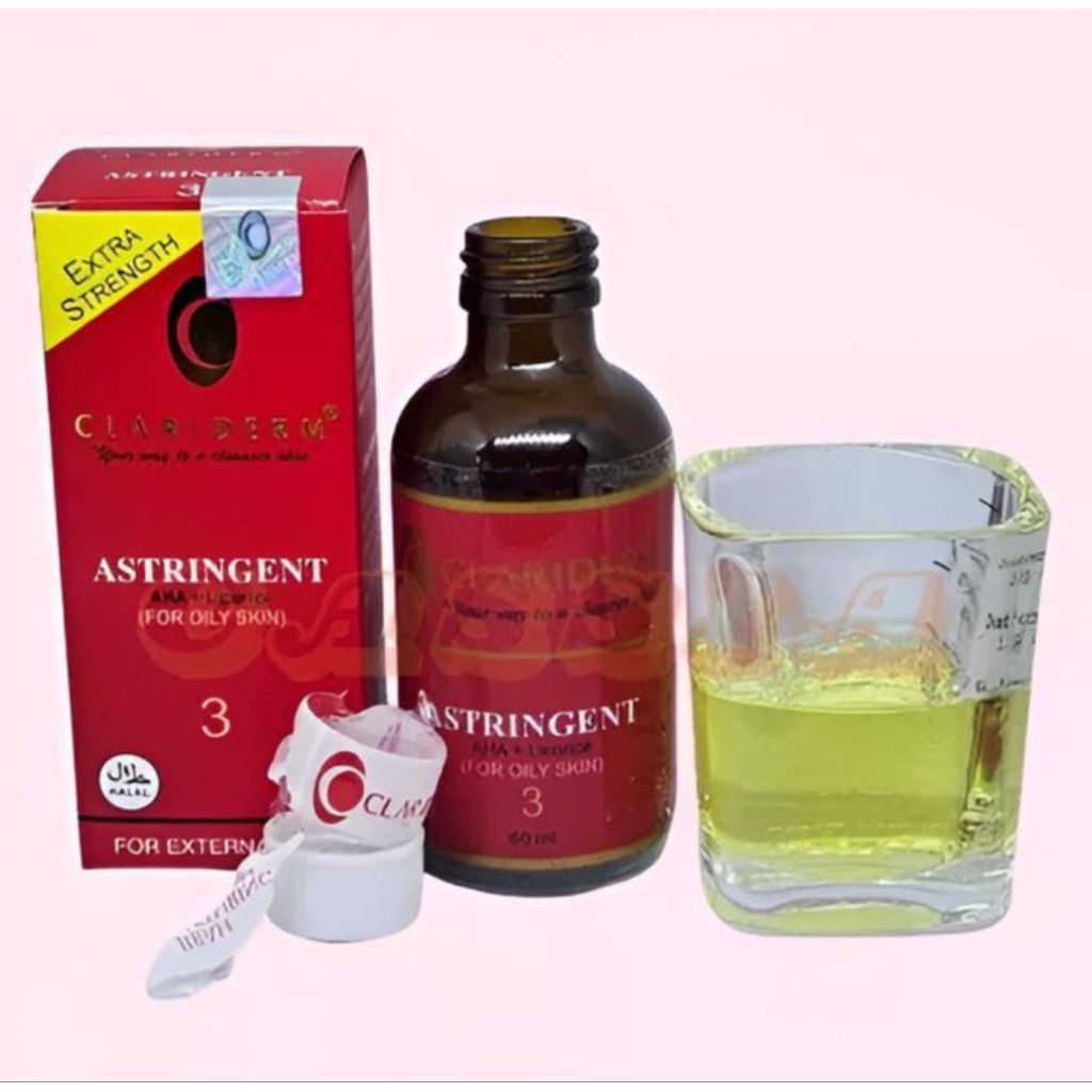 TONER WAJAH CLARIDERM ORIGINAL/ALKOHOL CLARIDERM ORIGINAL