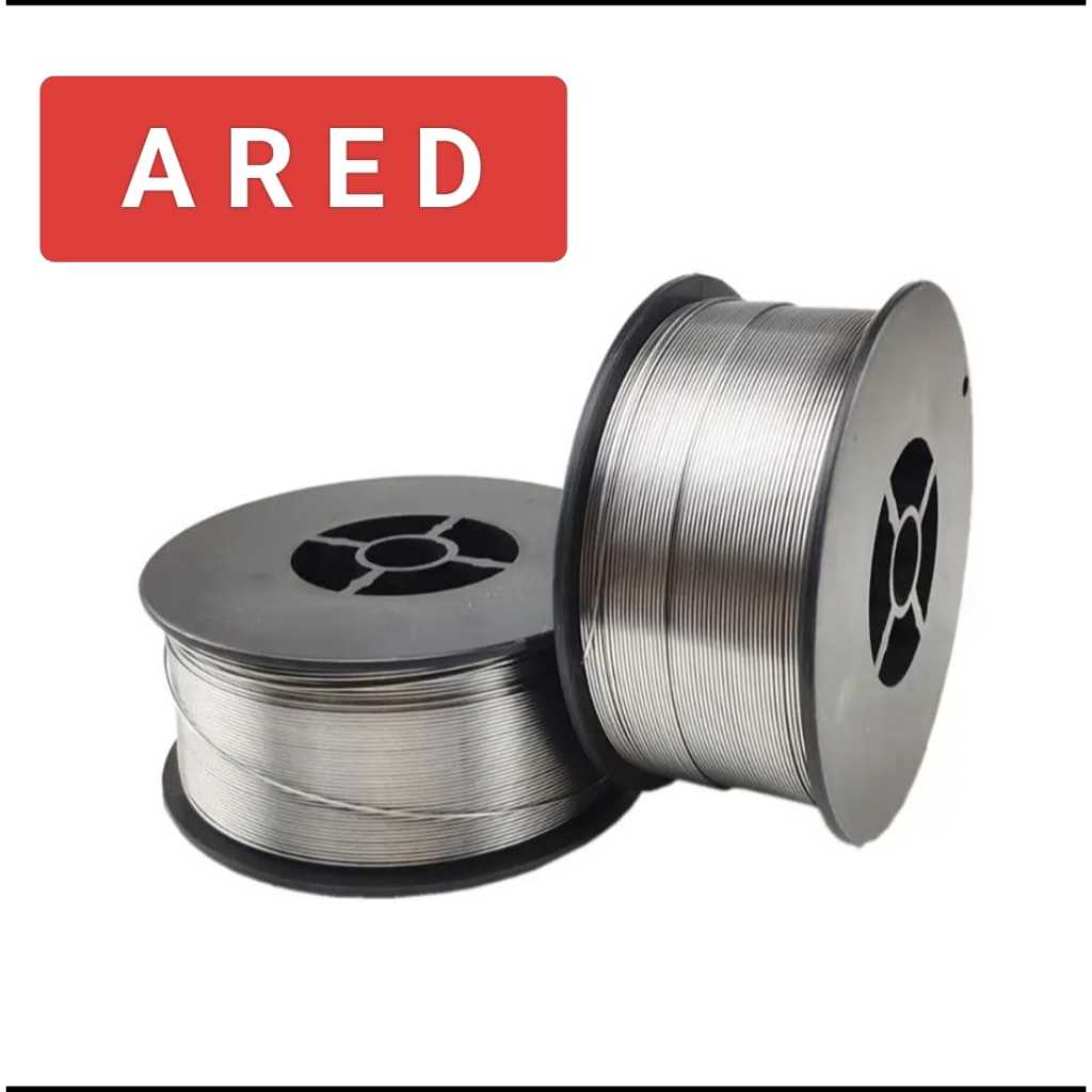 KAWAT LAS MIG TANPA GAS 1MM dan 0.8MM / 1KG E71T-GS LUXCORE MERK ARED / RYU H1010