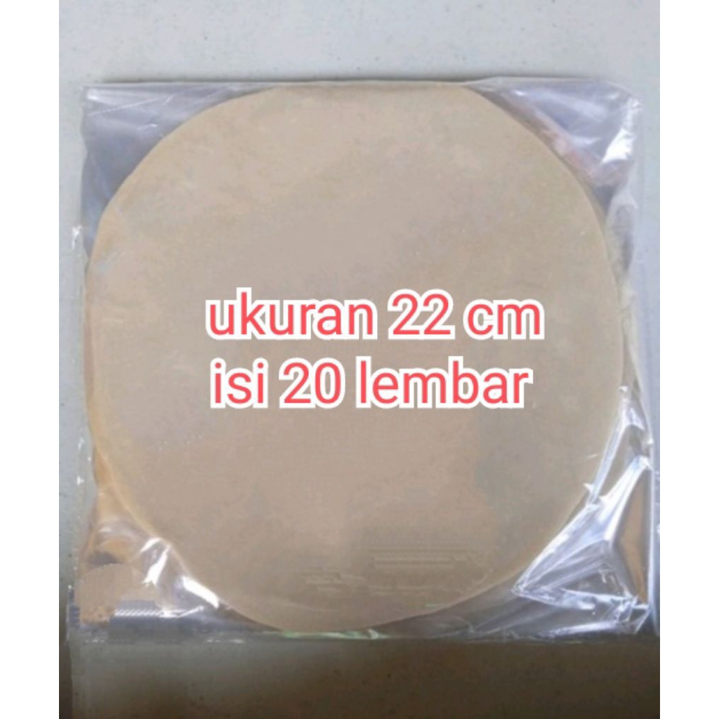 

tortilla kulit kebab UK 22 cm isi 10