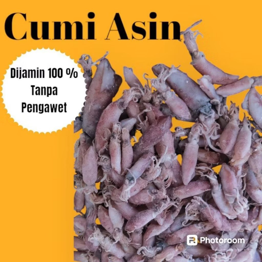 

Cumi Asin Khas Lampung (Kemasan 1kg)