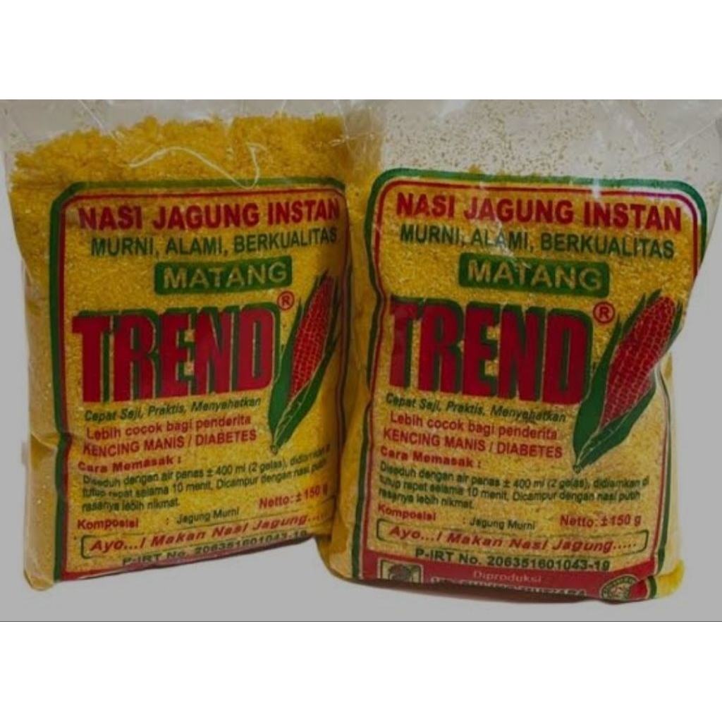 

Nasi Jagung Instant Trend 150gr