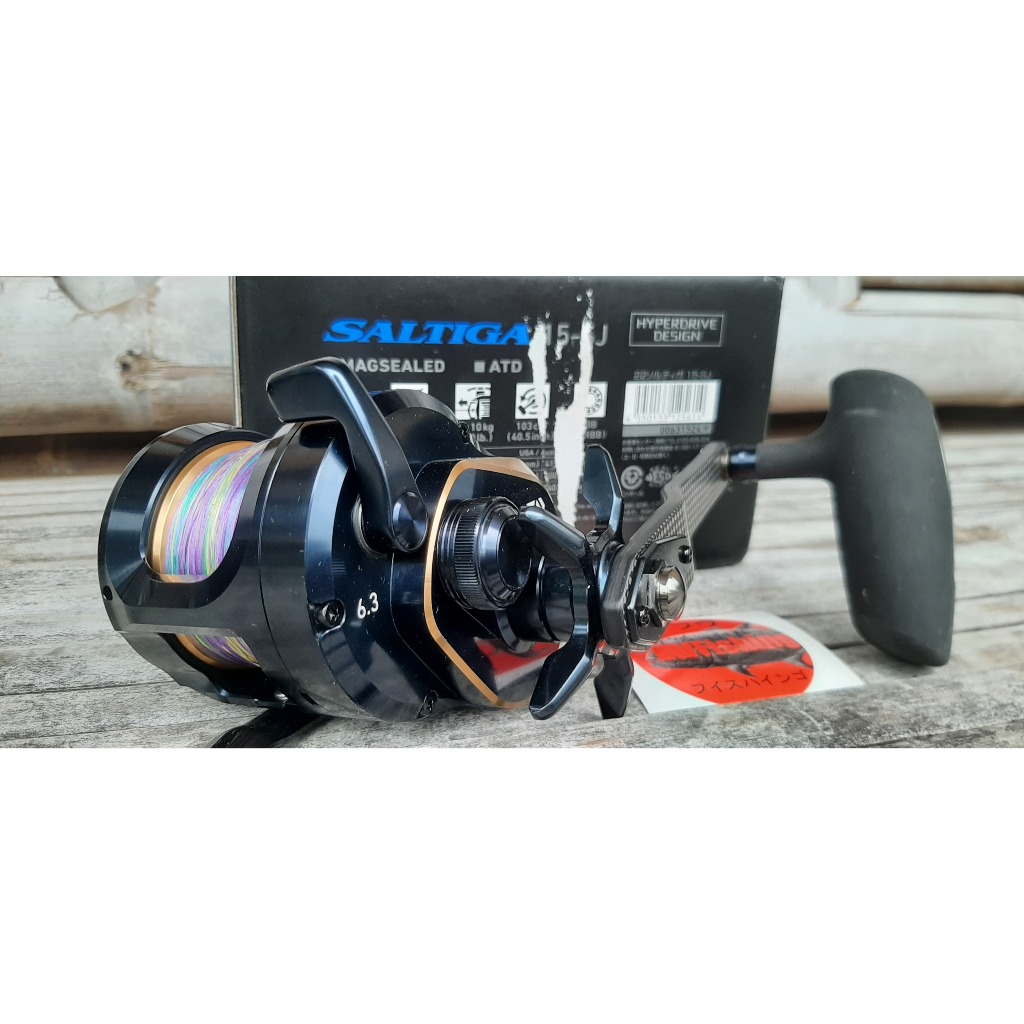 SECOND OVERHEAD REEL DAIWA 22 SALTIGA 15-SJ RIGHT