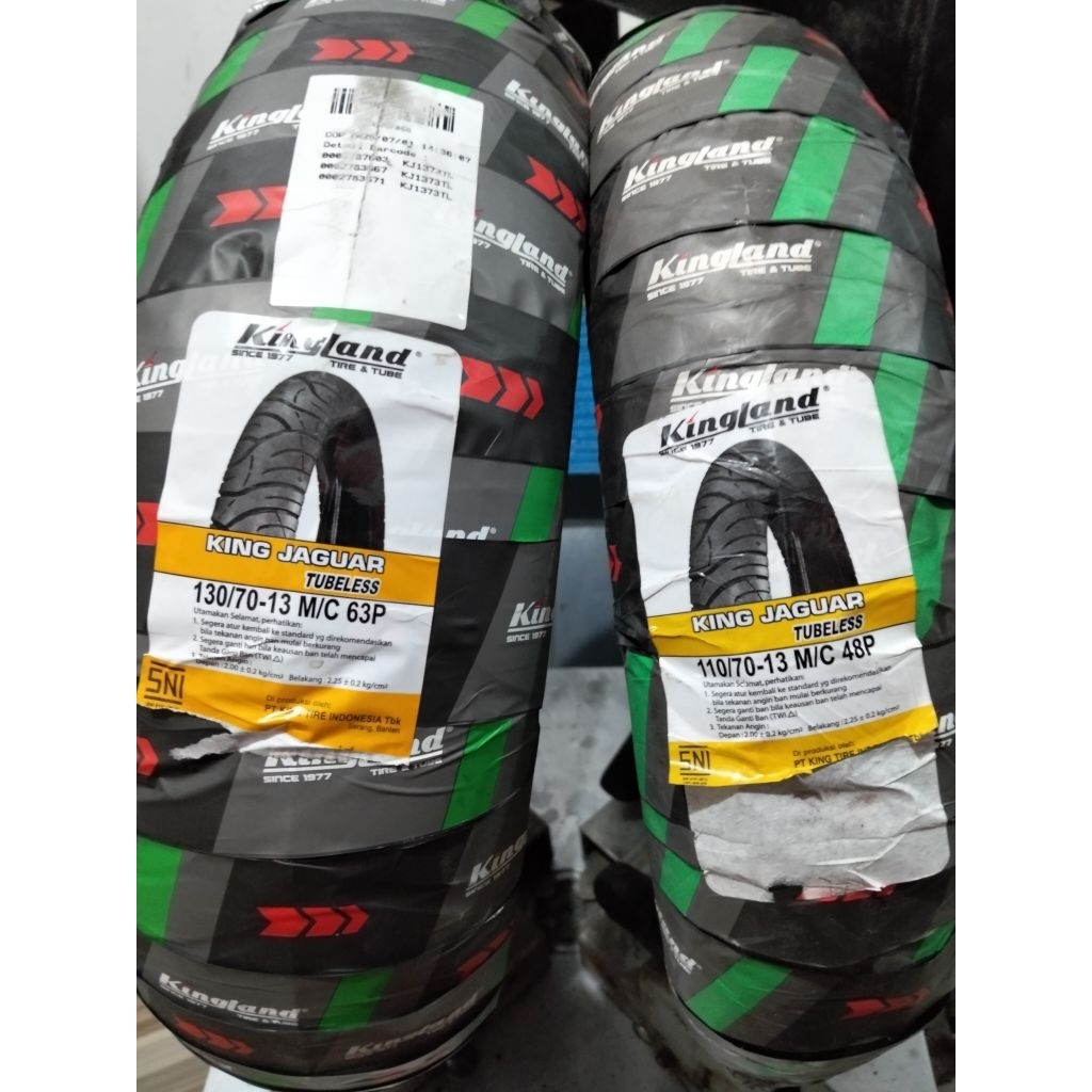 BAN MOTOR NMAX KINGLAND KING JAGUAR 110/70-13 DAN 130/70-13