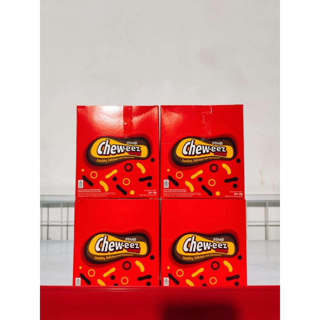 

Delfi Chew-Eez Chocolate (1 Box isi 20 pcs)