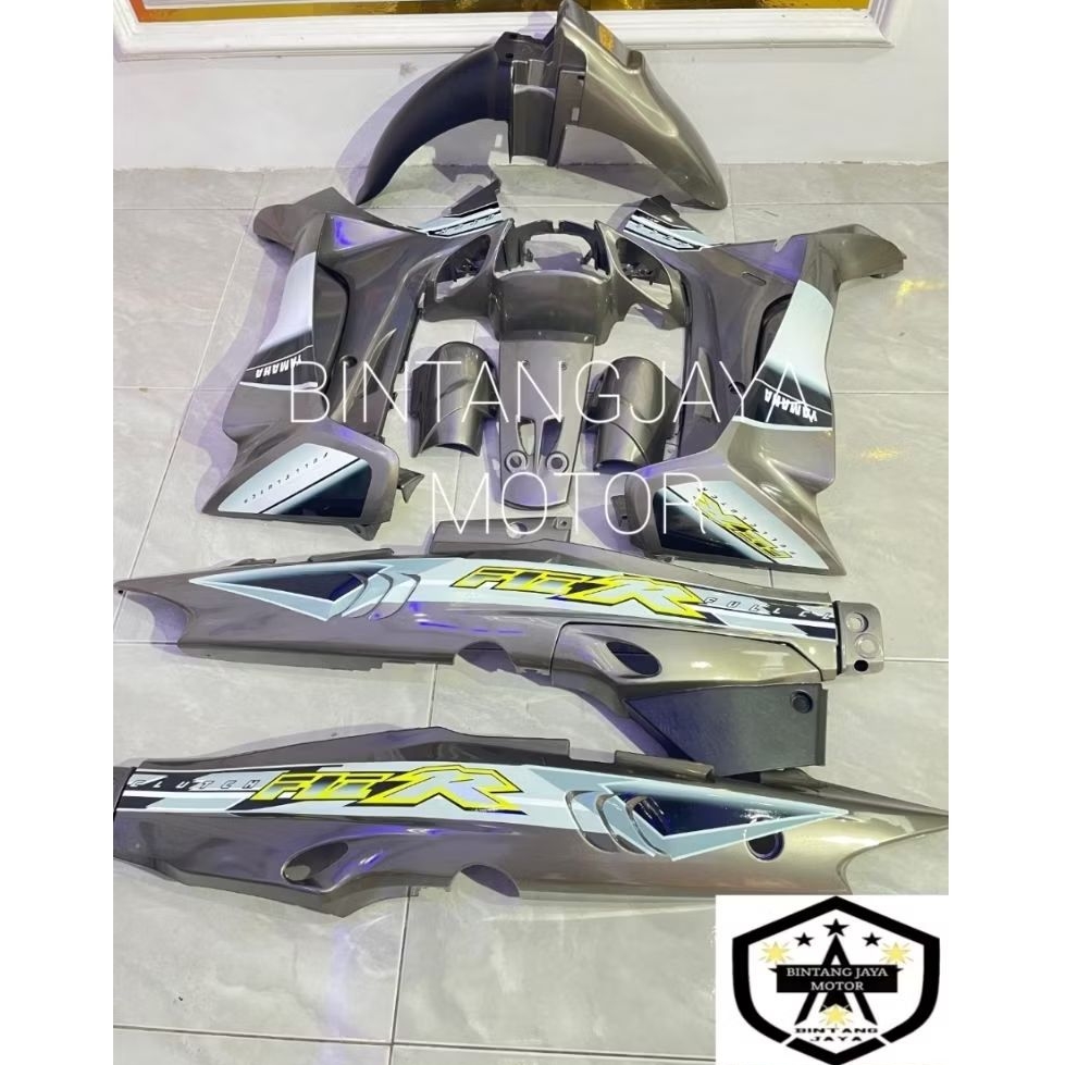 Body halus fizr pnp125z fullset merah putih body Yamaha fizr pnp 125 z terbaru bodi fizr fullset mur