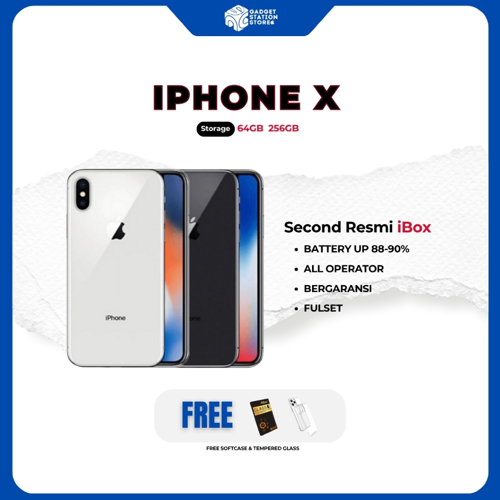 iPhone X 64 256 Second iBox like new