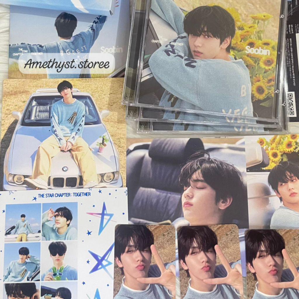 [ READY INA ] TXT SOLO TRACK SOOBIN SET TXT Official Fullset unsealed