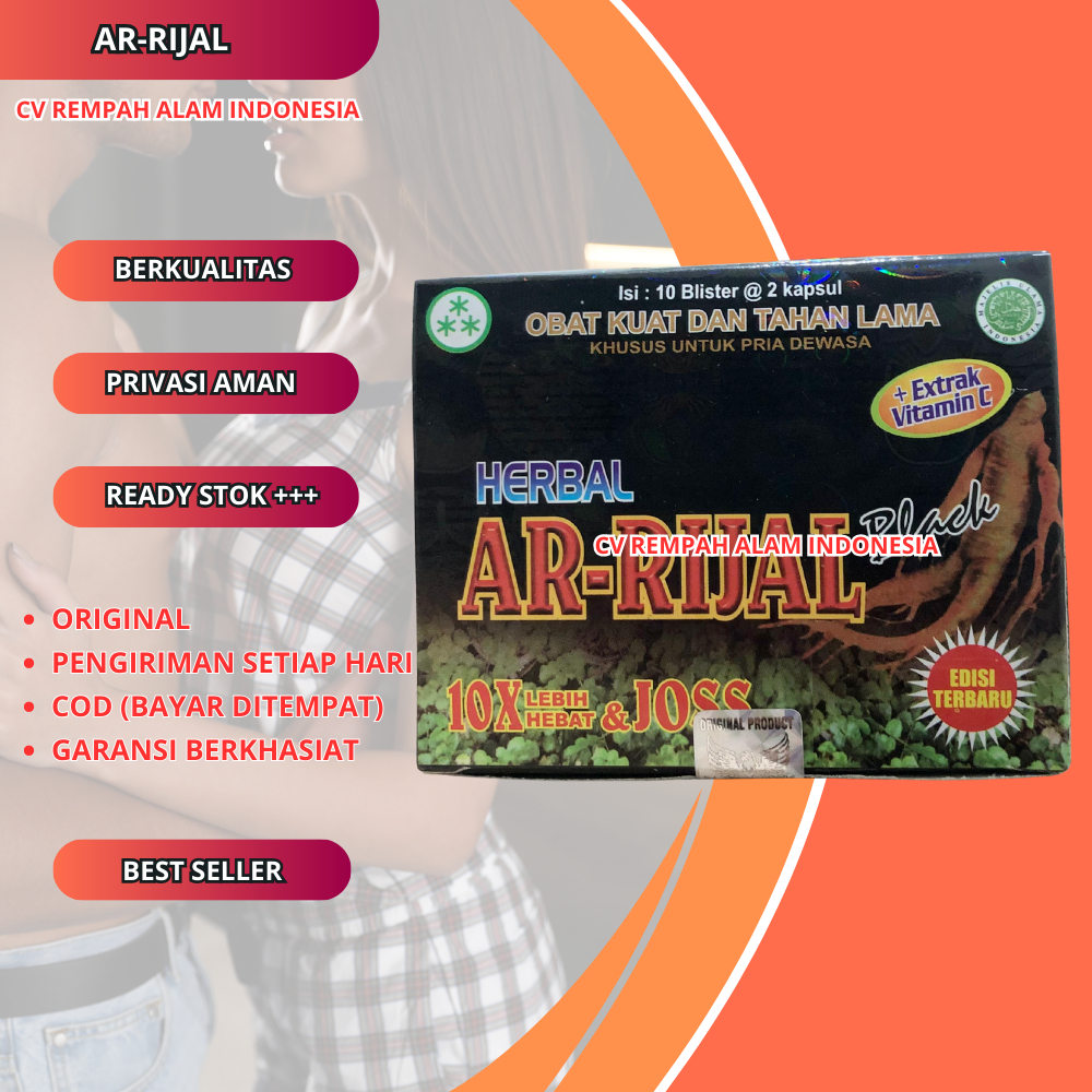 

Arrijal Black Kapsul Herbal Stamina Original