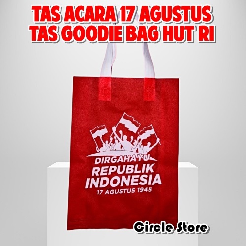 

Tas Acara Hadiah HUT RI / Tas Goodie Bag 17 Agustusan / Tas Souvenir Hampers Dirgahayu HUT RI Indonesia