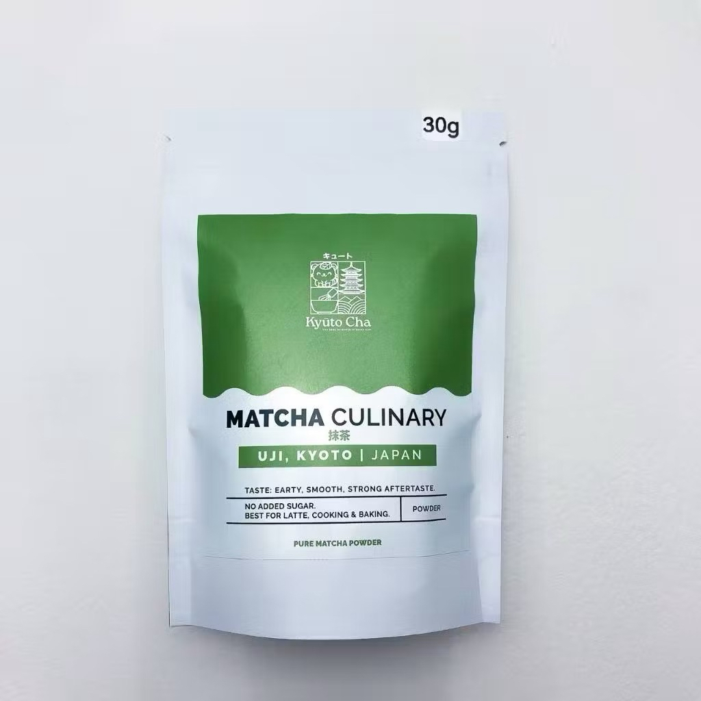 

Kyuto Cha - Matcha Culinary Powder / Uji, Kyoto - Japan / Muslim Friendly