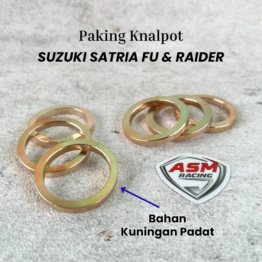 Paking Perpak Knalpot Satria Fu Bahan Kuningan Padat Packing Knalpot Satria Fu