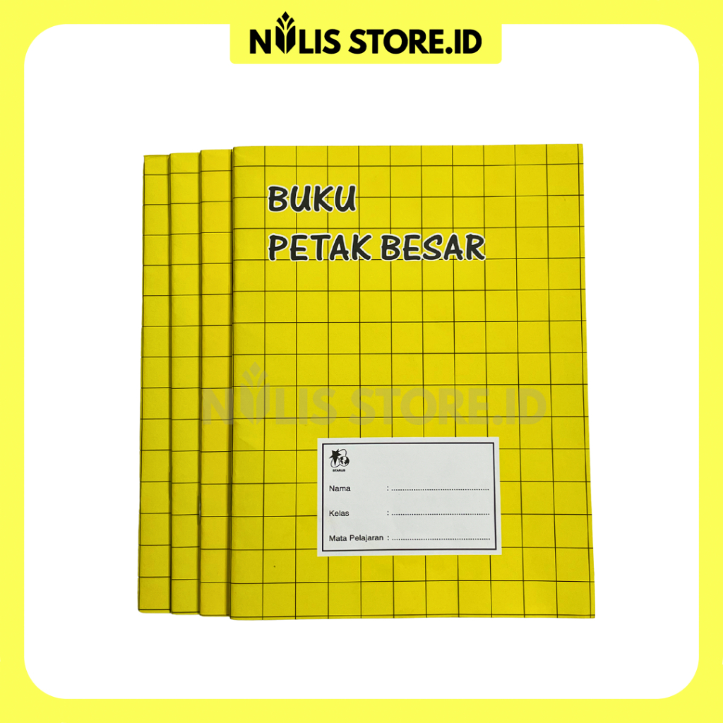

NulisStore|Buku Kotak Besar Milliwis/Starus-buku ukuran standar untuk belajar anak