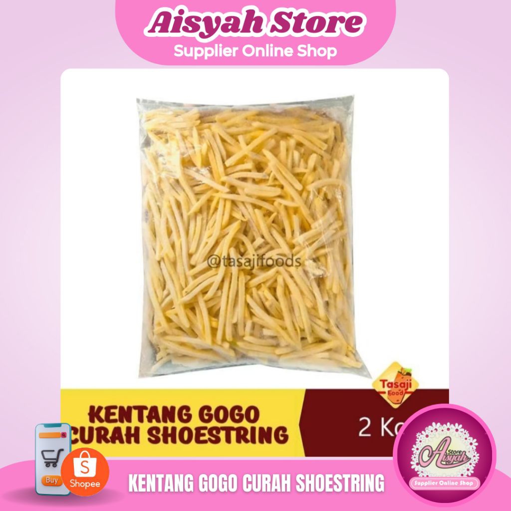

STICK KENTANG FROZEN GOGO CURAH SHOESTRING 2Kg