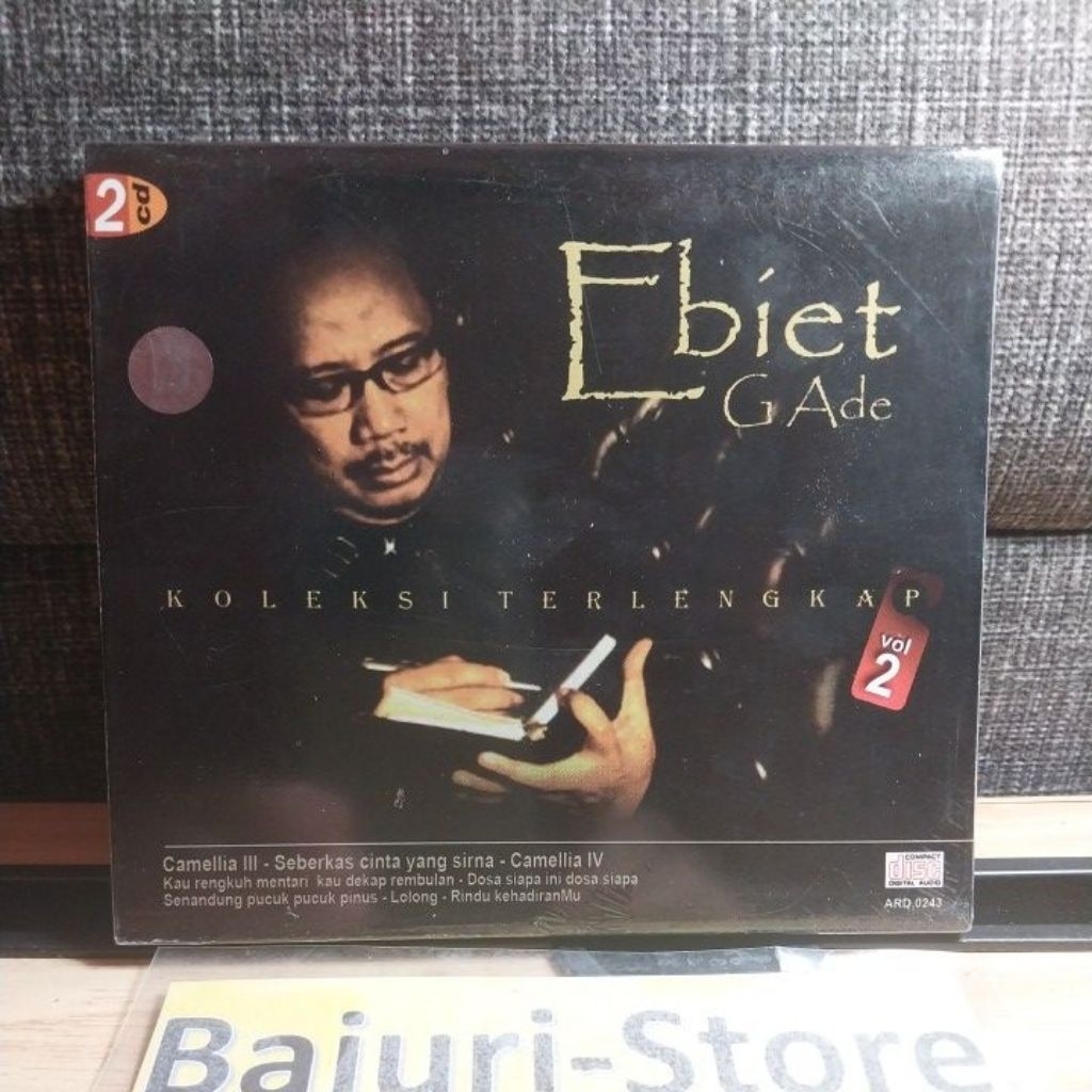 CD "Ebiet G Ade"/Isi 2 Disc/Segel/Sealed/Original