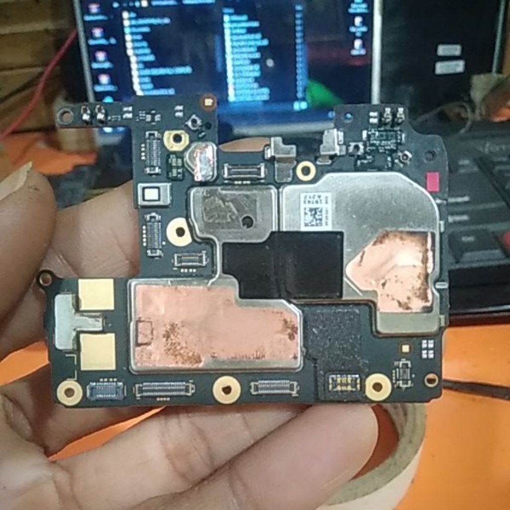 mesin realme 5i mentok logo realme segel