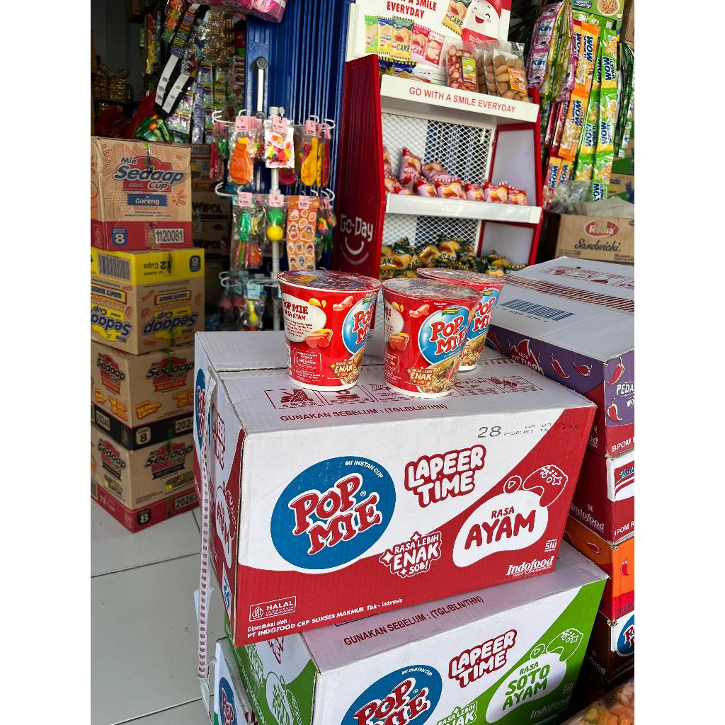

Pop Mie Rasa Soto isi 24 pcs