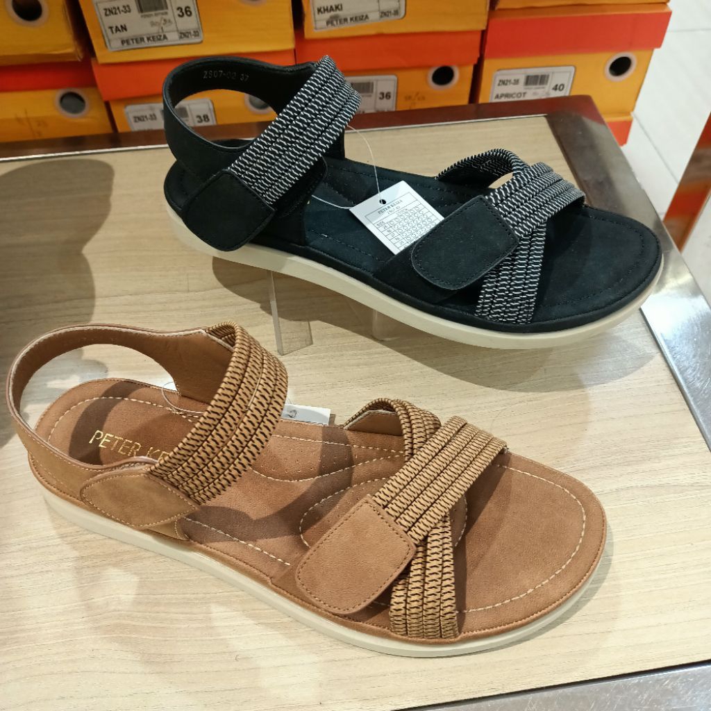 sepatu sandal wanita/sandal tali PETER KEIZA original matahari