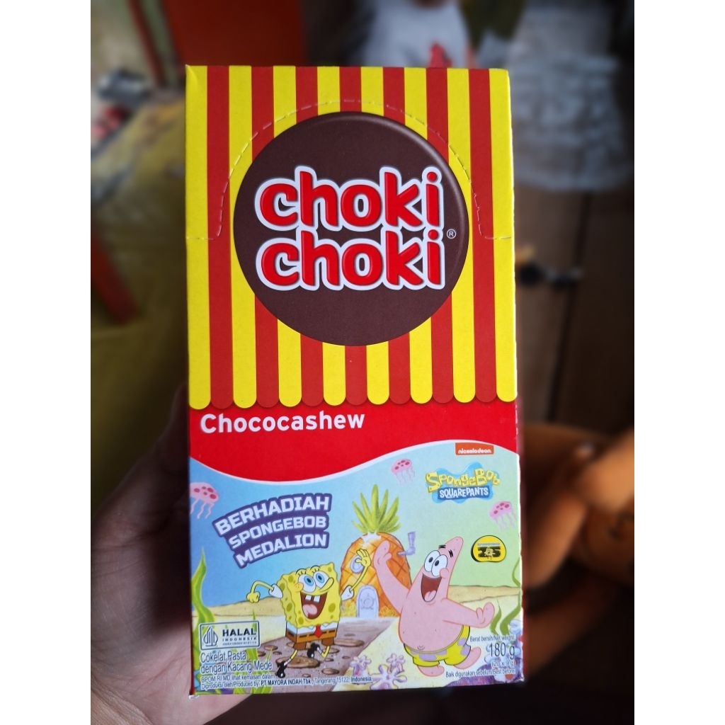 

Choki Choki Chococashew Edisi Spongebob 180 g