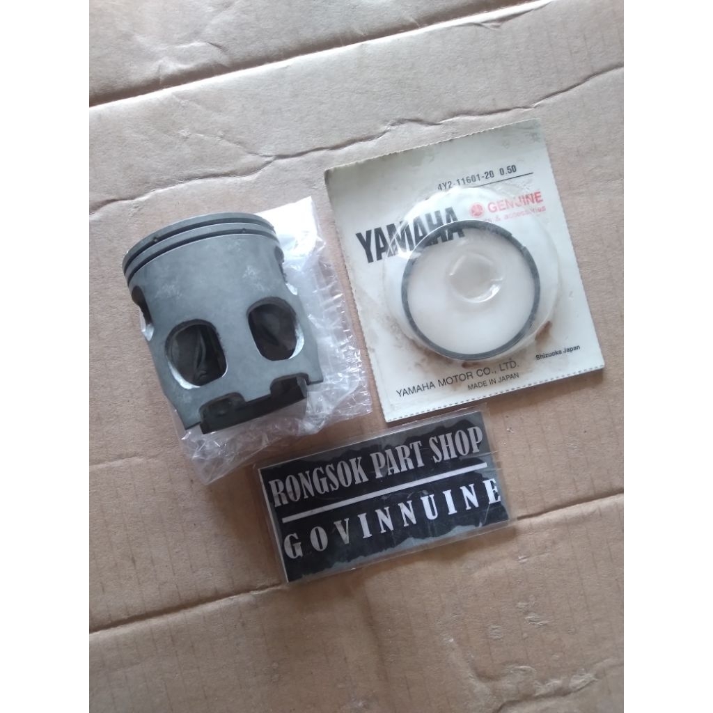 ring piston seher rxking rx king os ov 50 ori japan noss