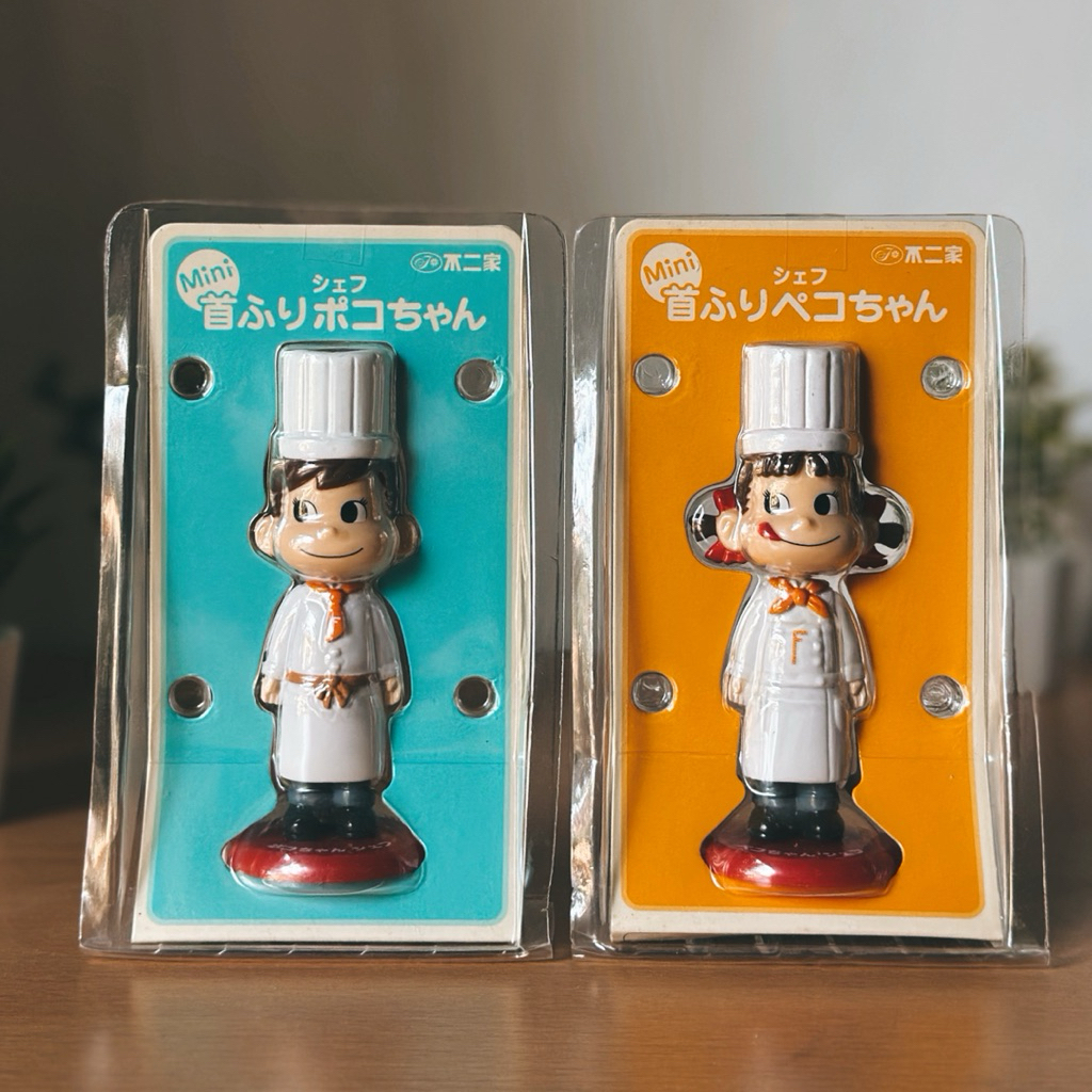 Figure Poko Peko Chan Chef Vintage Bobblehead