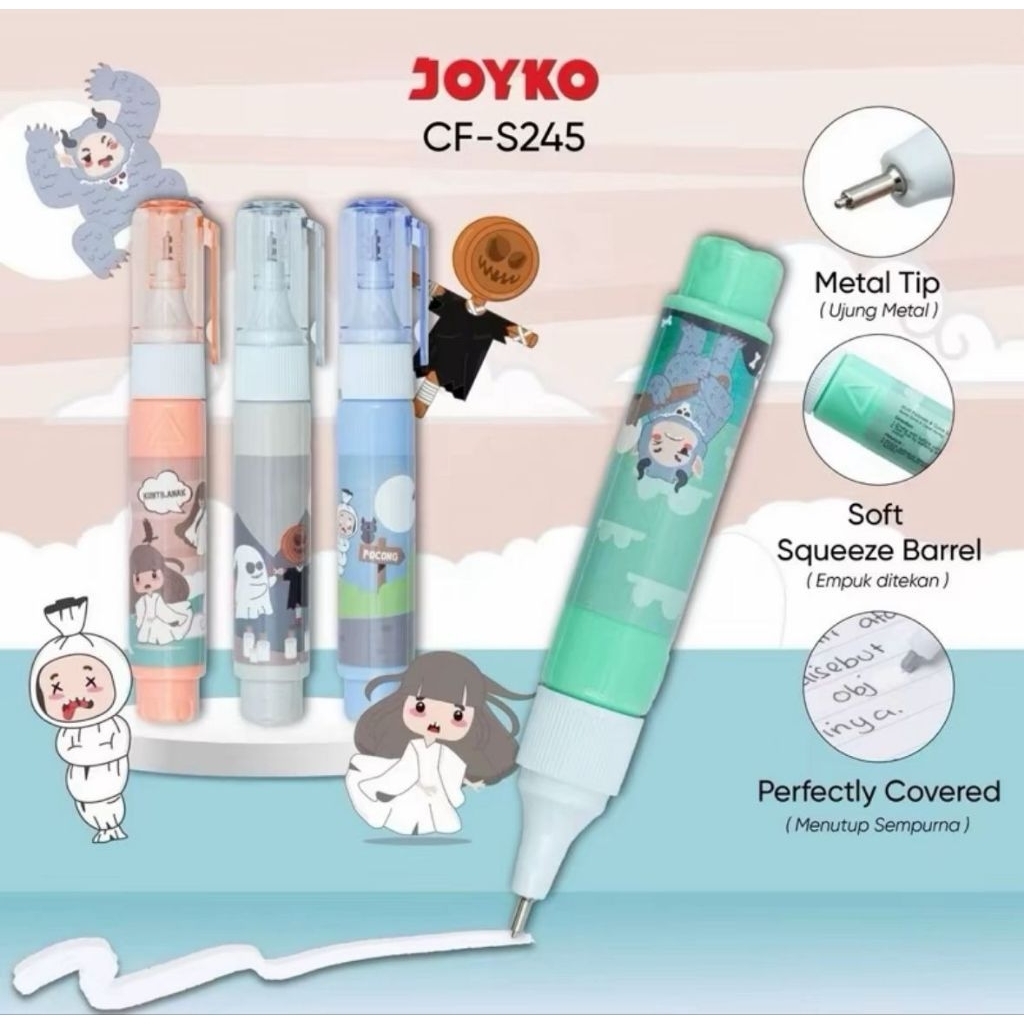 

Joyko Correction Fluid CF-S245 Indonesia Ghost