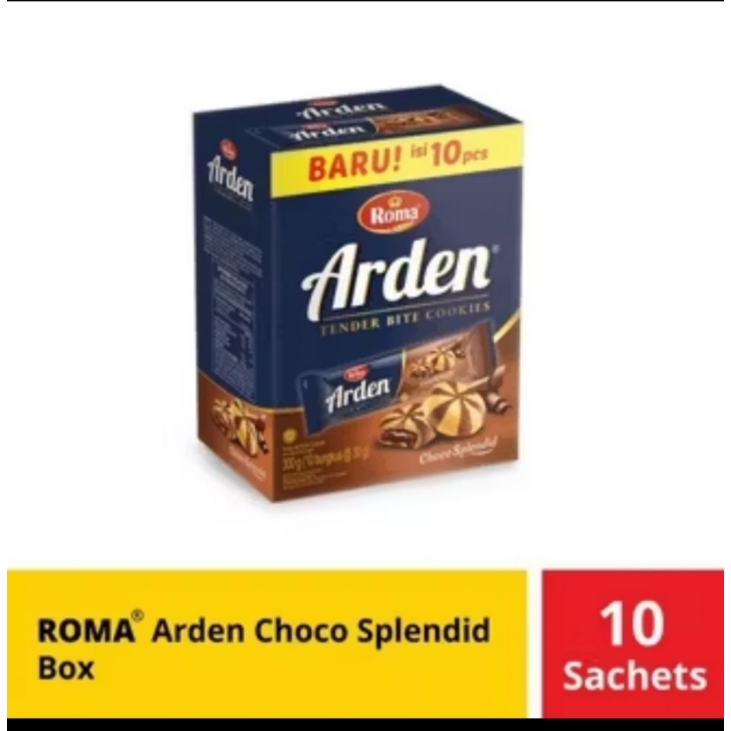 

Roma Arden Box Biscuit Chookies Biskuit Arden Isi Coklat
